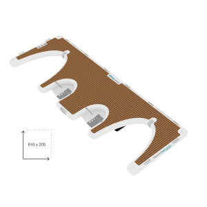 Yachtbeach Toy Dock 6.16 Dropstich 616 x 205 x 20 cm - Image 1