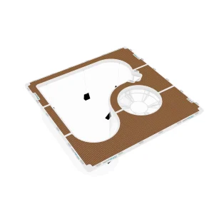 ⁦مسبح يخت بيتش السوبر 6.16 - بتقنية Dropstitch، 616 × 616 سم⁩ - الصورة ⁦1⁩