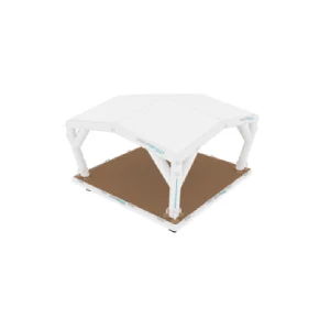 Yachtbeach Platform 4.10x4.10 Anti-slip Pvc Teak - Image 1